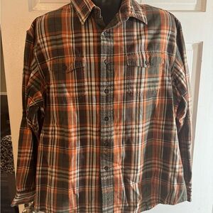 G.H. Bass & Co. Multicolor Plaid Shirt Size XL
